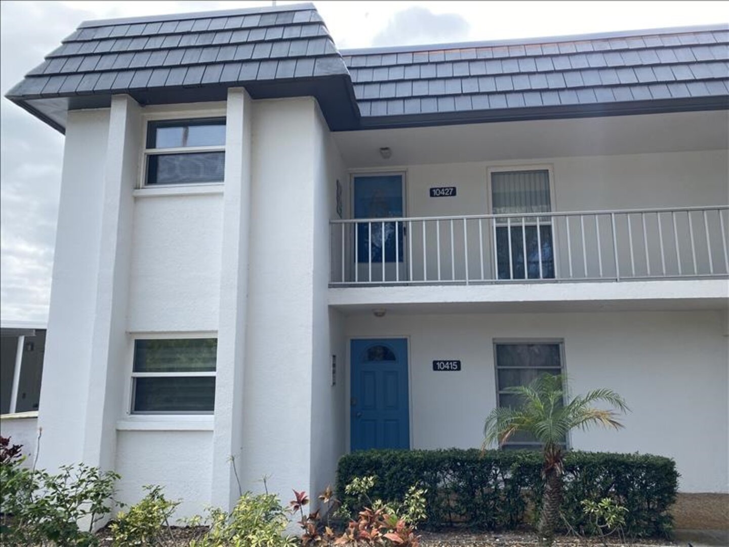 Front of the condo