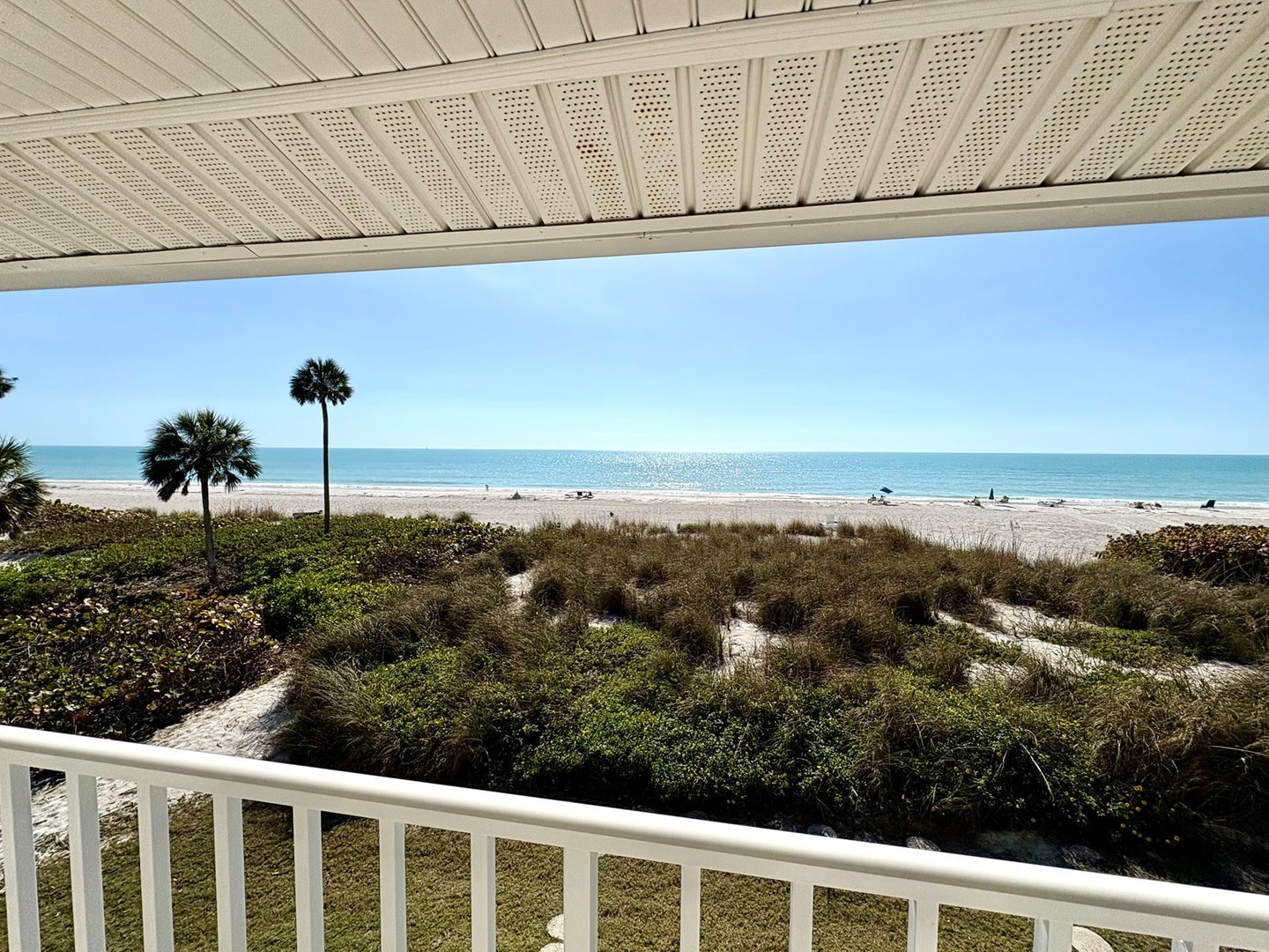 Beach View from Balcony